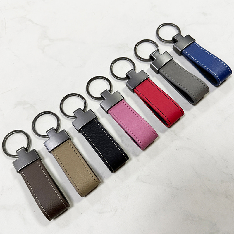 Laserbare kunstleren Lanyard-sleutelhanger