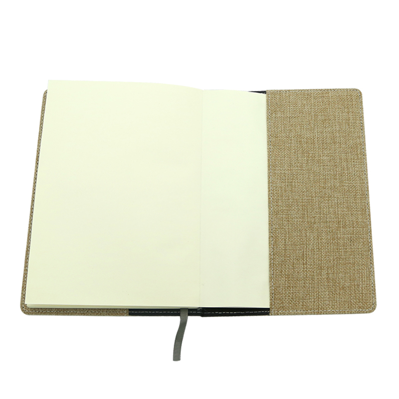 Sublimatie jute verwisselbaar notitieboekje - A4-formaat