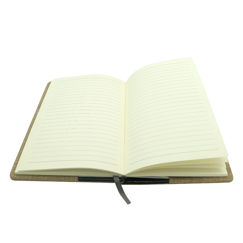 Sublimatie jute verwisselbaar notitieboekje - A4-formaat