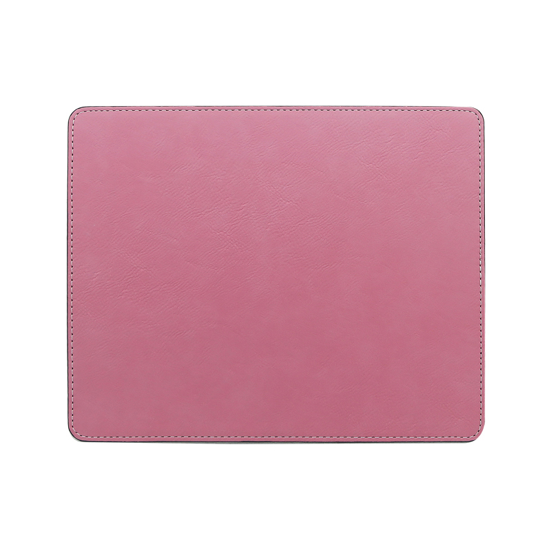 Laserbare kunstleer rechthoekige muismat 25*20cm