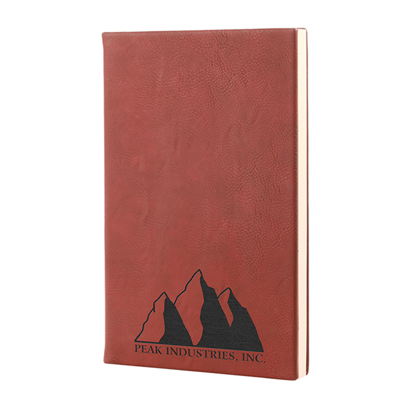 4 1/7' x 5 1/2' kunstleren dagboeken