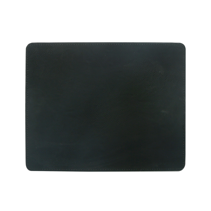 Laserbare kunstleer rechthoekige muismat 25*20cm