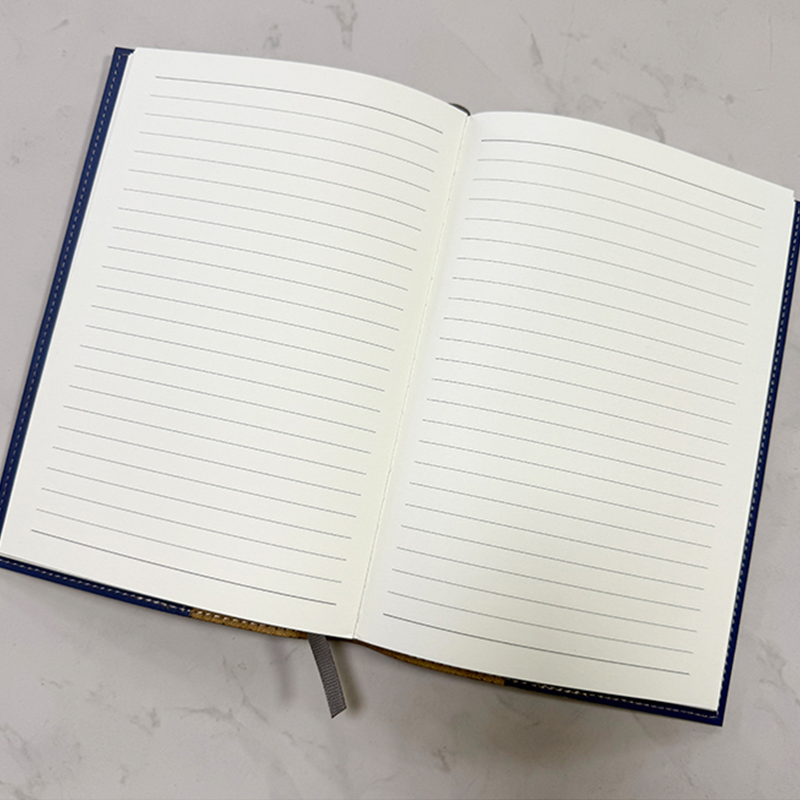 Laserbaar verwisselbaar notitieboekje van kunstleer