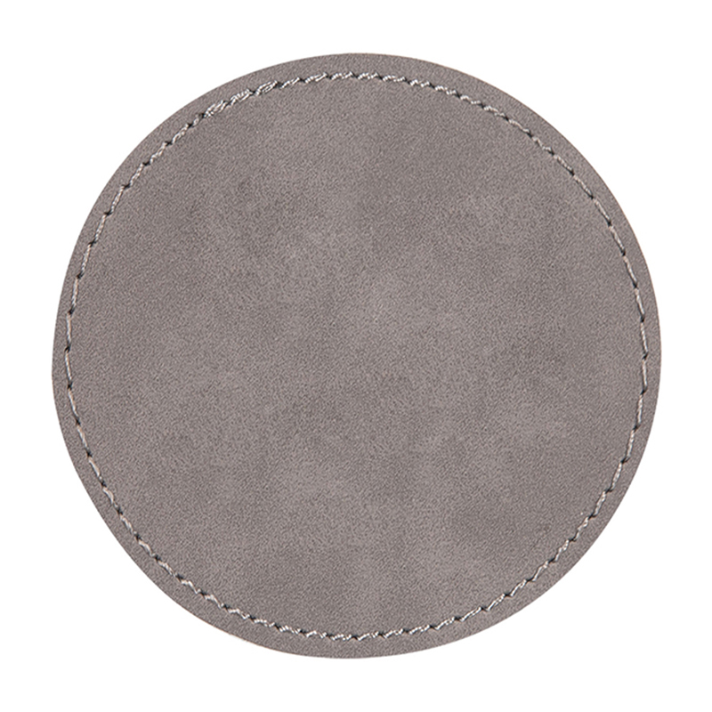2 1/2' ronde kunstleren patches