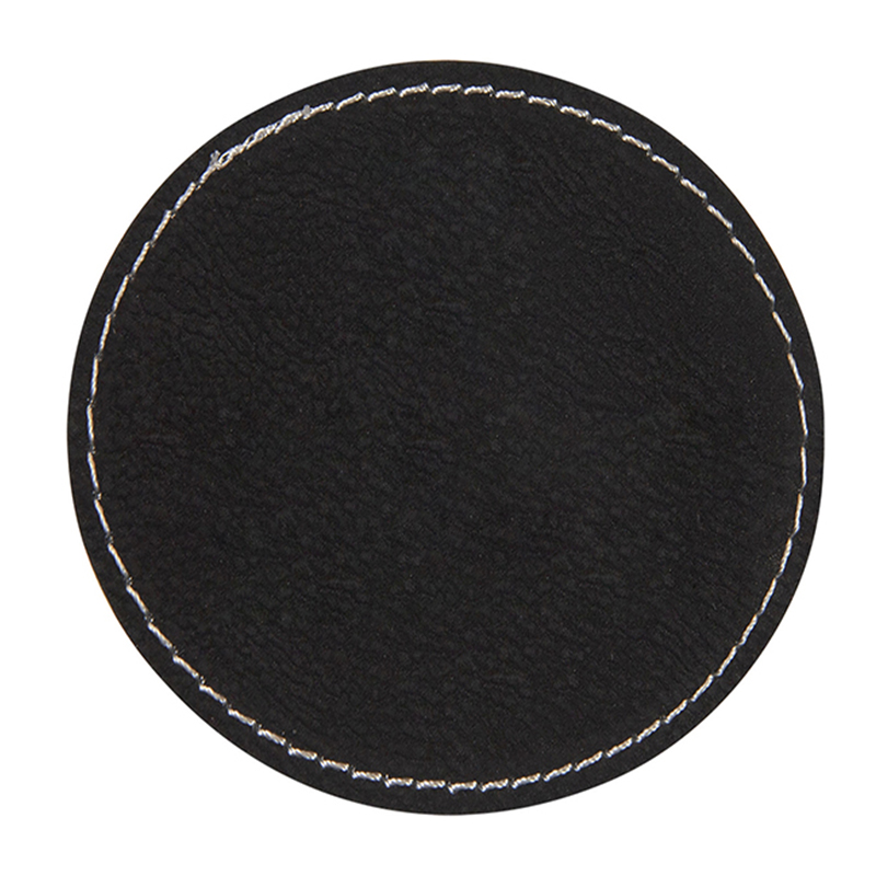 Ronde kunstleren patches van 3 inch Ronde kunstleren patches van 3 inch