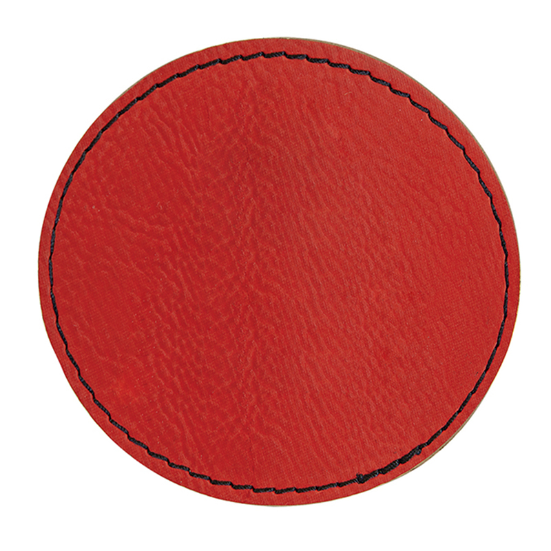 Ronde kunstleren patches van 3 inch Ronde kunstleren patches van 3 inch
