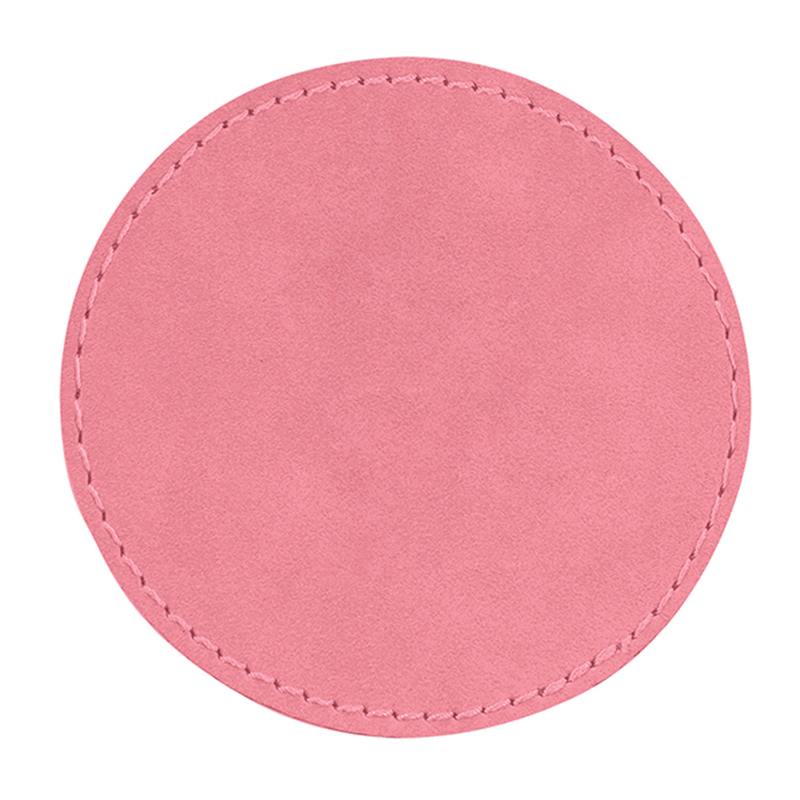 2 1/2' ronde kunstleren patches