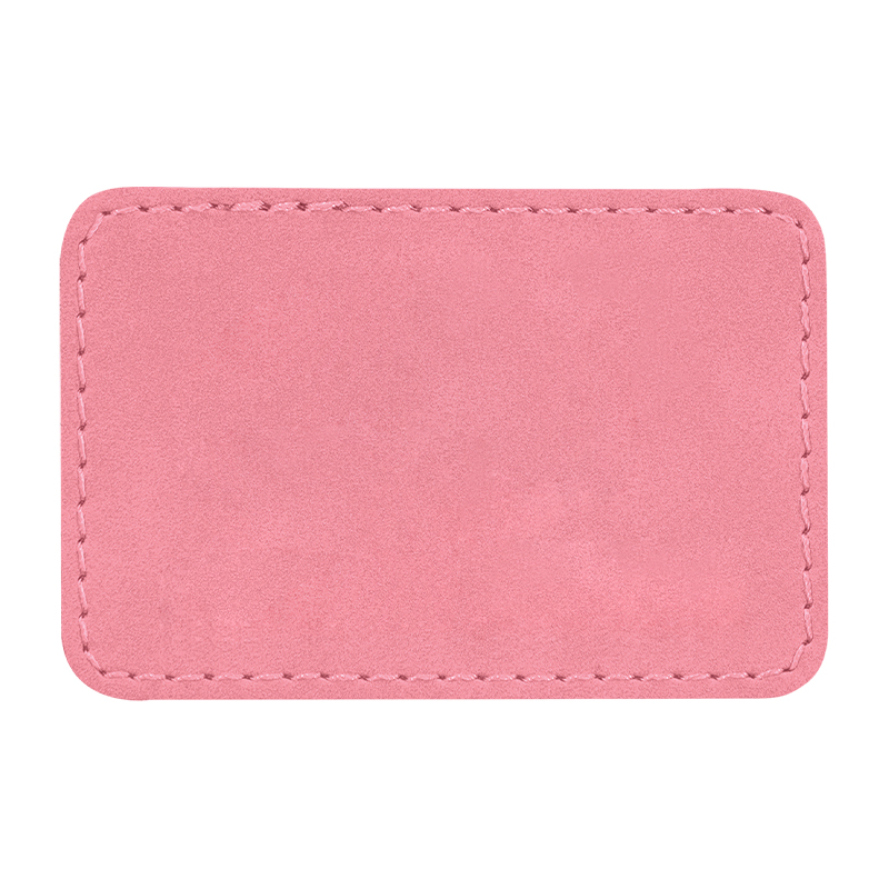 3 'x 2' rechthoekige kunstleren patches