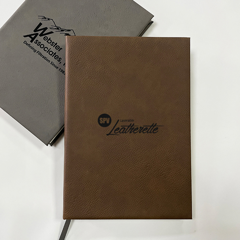 Laserbaar kunstleer 5 1/4 x 8 1/4 schetsboek