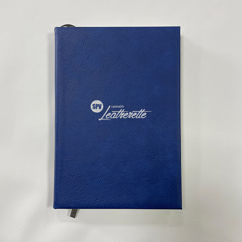 Laserbaar kunstleer 7 x 9 3/4 schetsboek