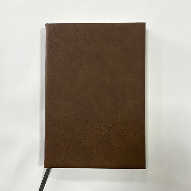 Laserbaar kunstleer 7 x 9 3/4 schetsboek
