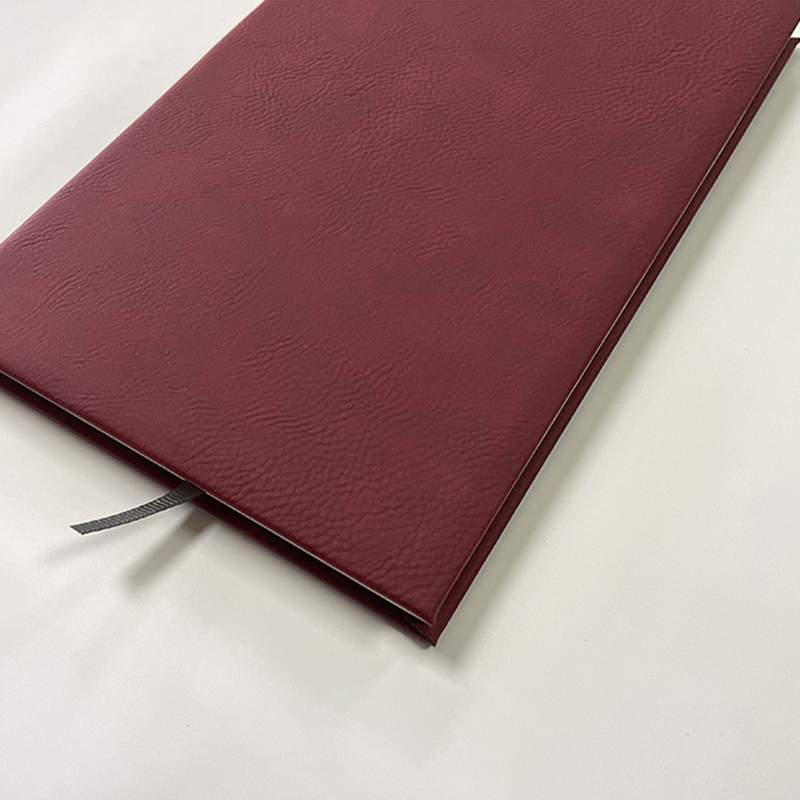Laserbaar kunstleer 5 1/4 x 8 1/4 schetsboek