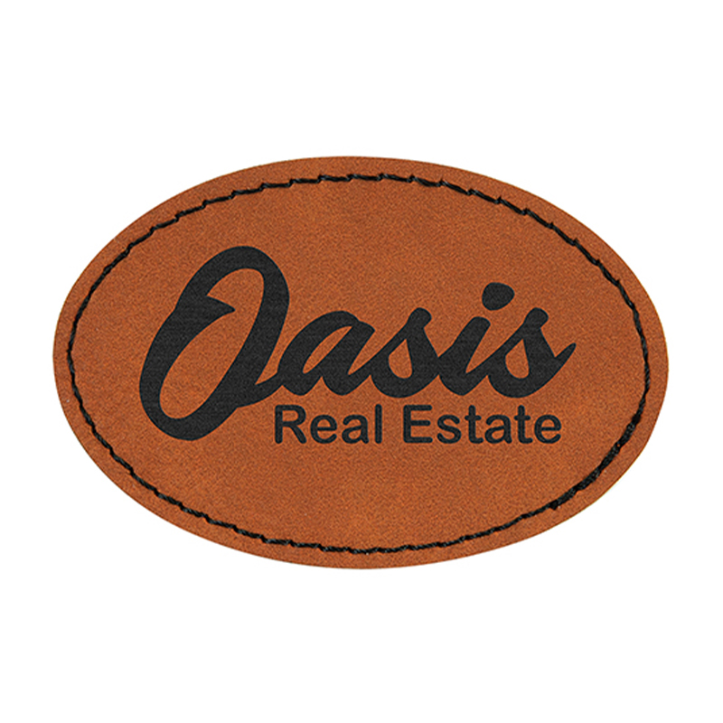 3 1/2 'x 2 1/2' ovale kunstleren patches 3 1/2 'x 2 1/2' ovale kunstleren patches