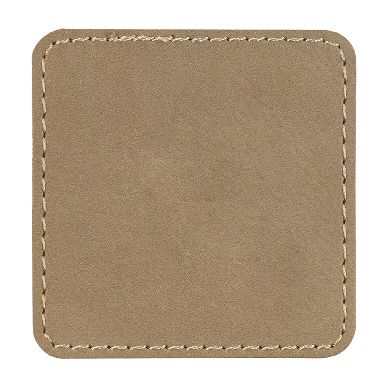 3 'x 2' vierkante kunstleren patches