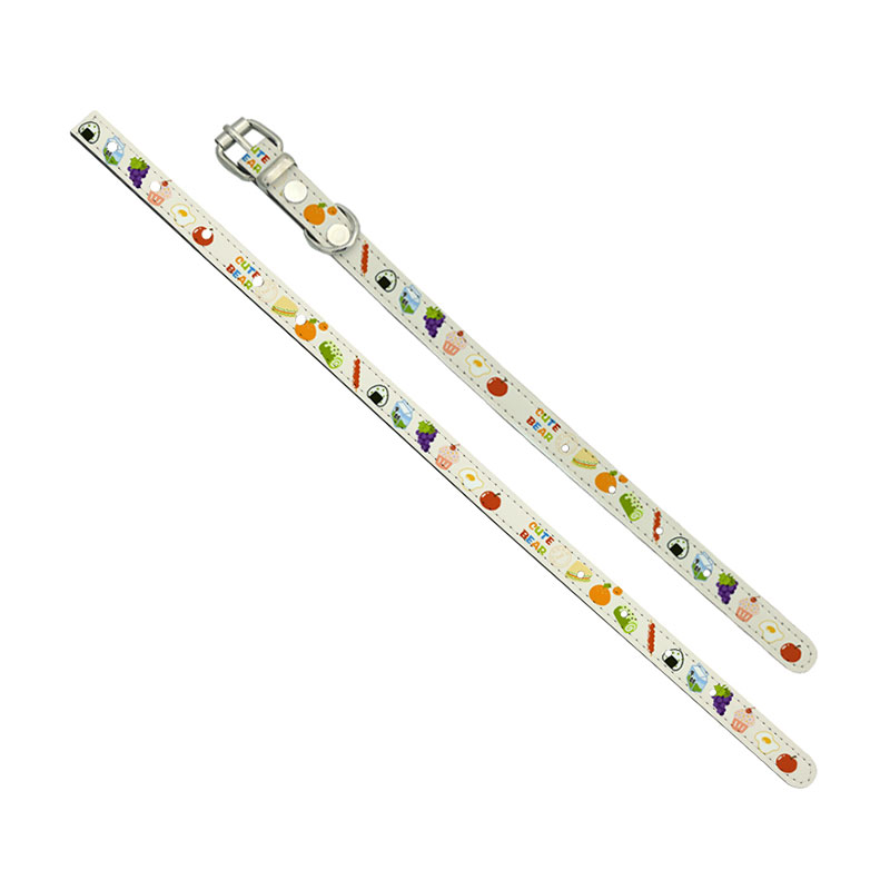Sublimatie kunstleer hondenhalsband - M Sublimatie kunstleer hondenhalsband - M