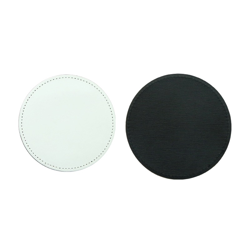 Sublimatie PU lederen mokonderzetter - rond