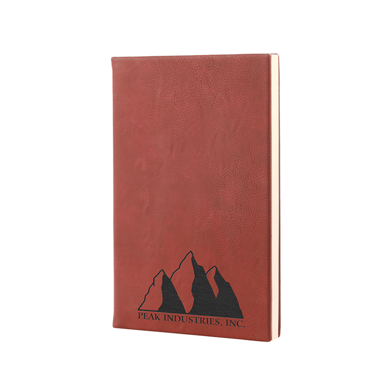 5 1/4 'x 8 1/4' kunstleren dagboeken