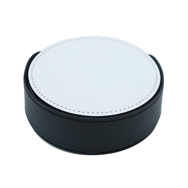 Sublimatie PU lederen mokonderzetter - rond