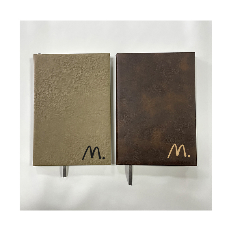 7 'x 9 3/4' kunstleren dagboeken
