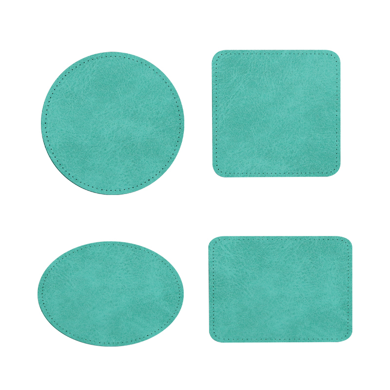 3 'x 2' rechthoekige sublimatie kunstleren patches met lijm