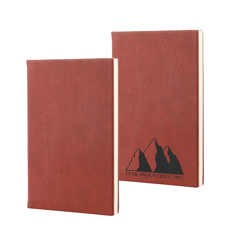 5 1/4 'x 8 1/4' kunstleren dagboeken