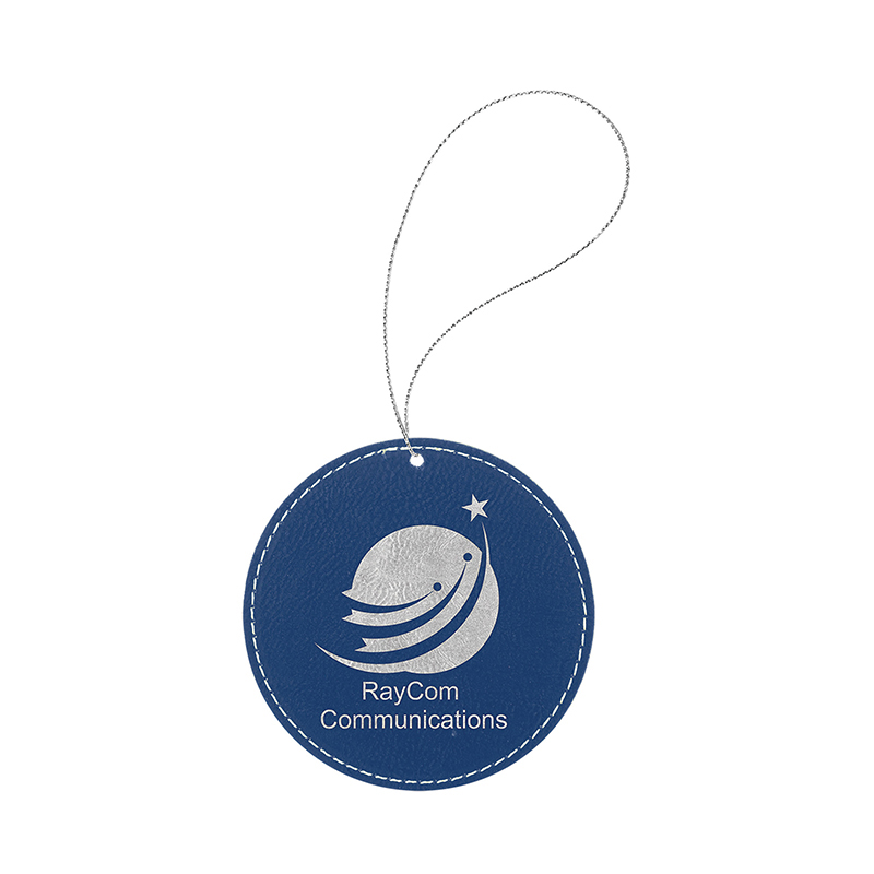 Laserbaar kunstleer rond ornament
