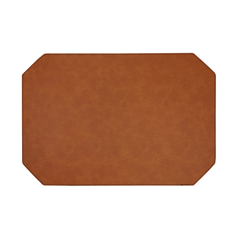 Laserbare kunstleren placemats