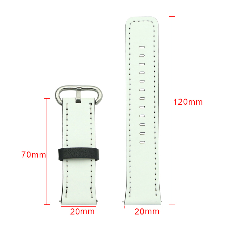 Sublimatie PU-leer Samsung/Huawei horlogebanden 20 mm