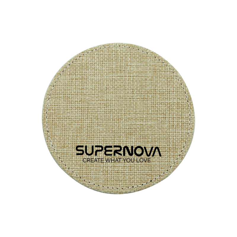 Sublimatie Jute Coaster-rond