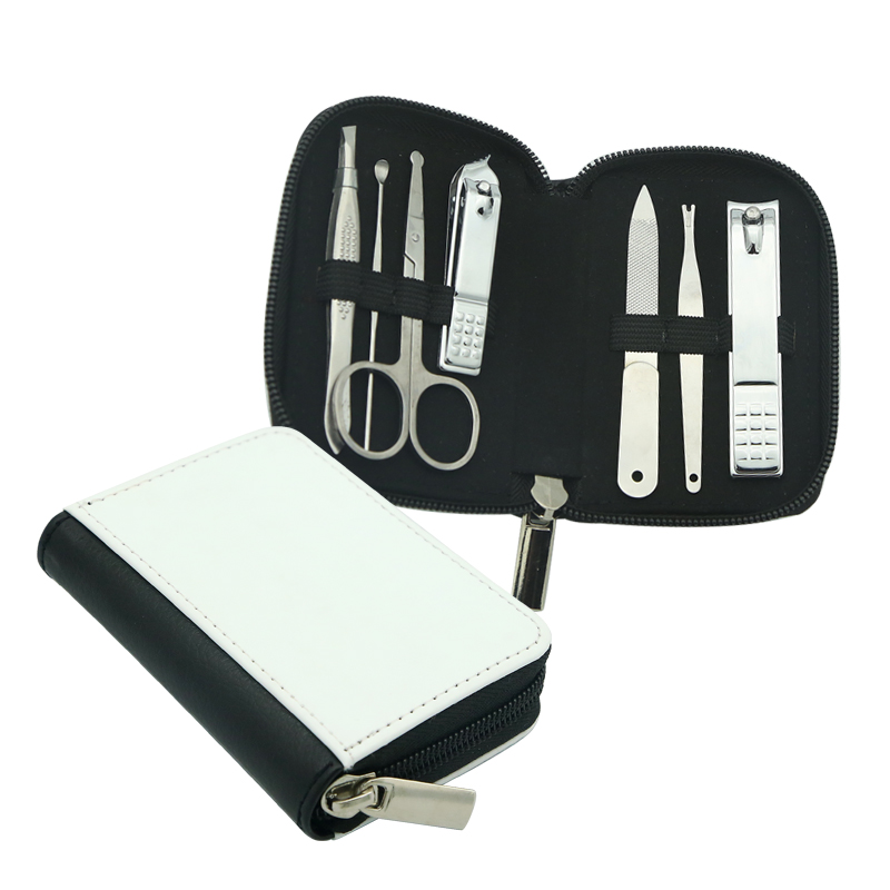 Sublimatie Pu lederen manicureset