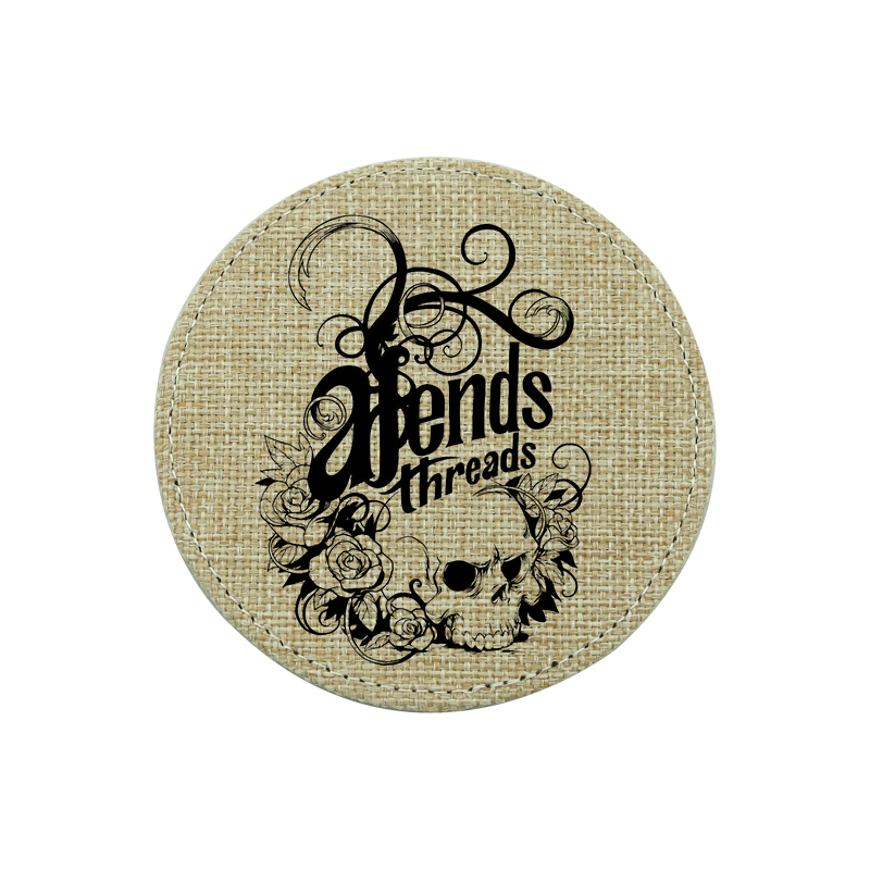 Sublimatie Jute Coaster-rond