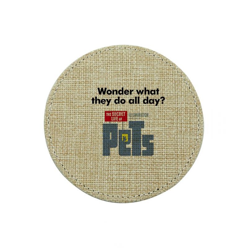 Sublimatie Jute Coaster-rond