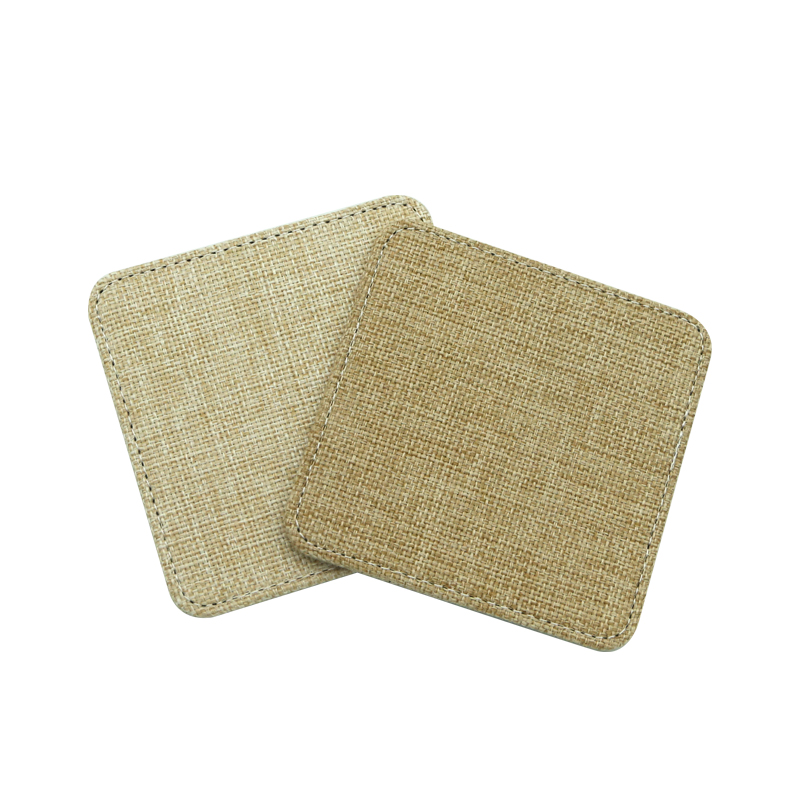 Sublimatie Jute Coaster-vierkant