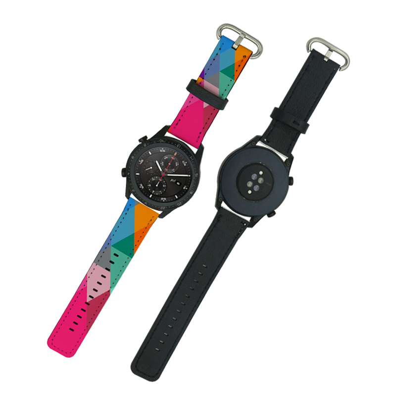 Sublimatie PU-leer Samsung/Huawei horlogebanden 20 mm
