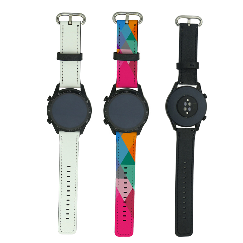 Sublimatie PU-leer Samsung/Huawei horlogebanden 22 mm