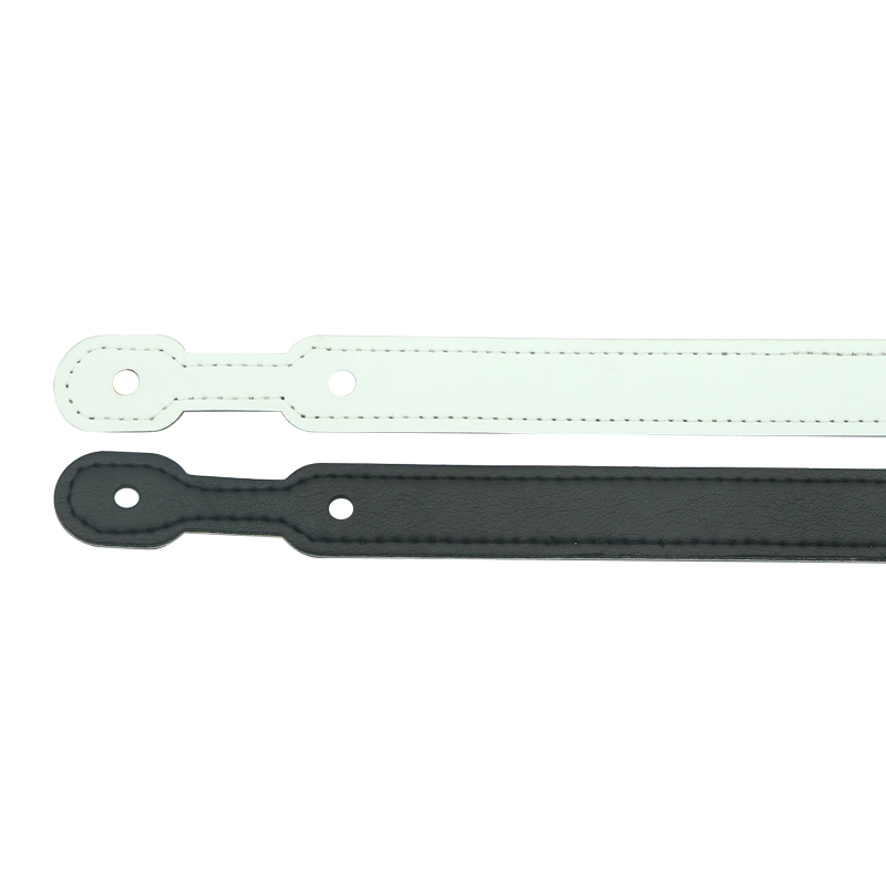 Sublimatie kunstleer Lanyard sleutelhanger