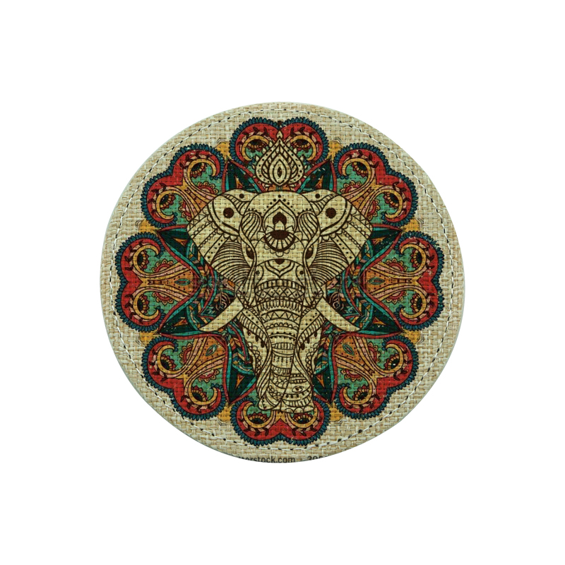 Sublimatie Jute Coaster-rond