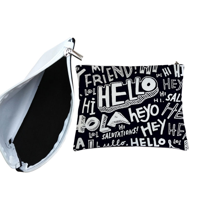 Sublimatiestof make-uptas/potloodtas - maat M