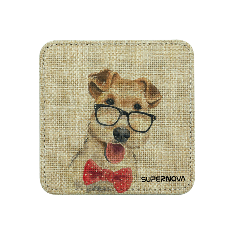 Sublimatie Jute Coaster-vierkant