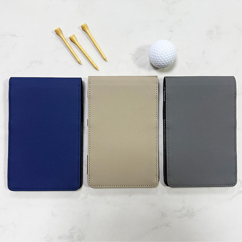 Sublimatie kunstleer golfscorekaarthouder