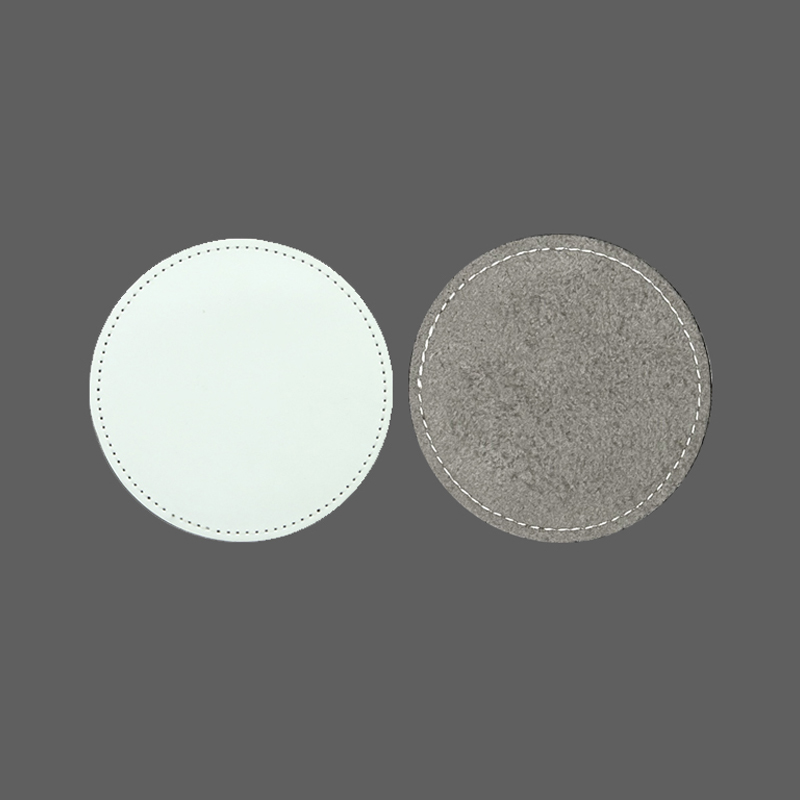 3 'ronde sublimatie kunstleren patches met lijm 3 'ronde sublimatie kunstleren patches met lijm