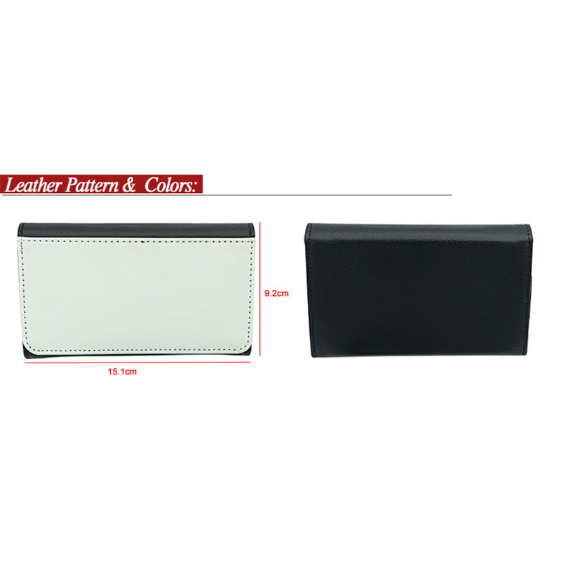 Sublimatie PU lederen brillenkoker Sublimatie PU lederen brillenkoker