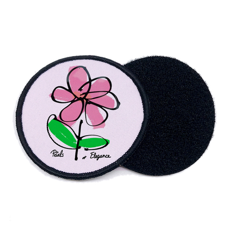 3 'ronde sublimatie kunstleren patches met lijm 3 'ronde sublimatie kunstleren patches met lijm