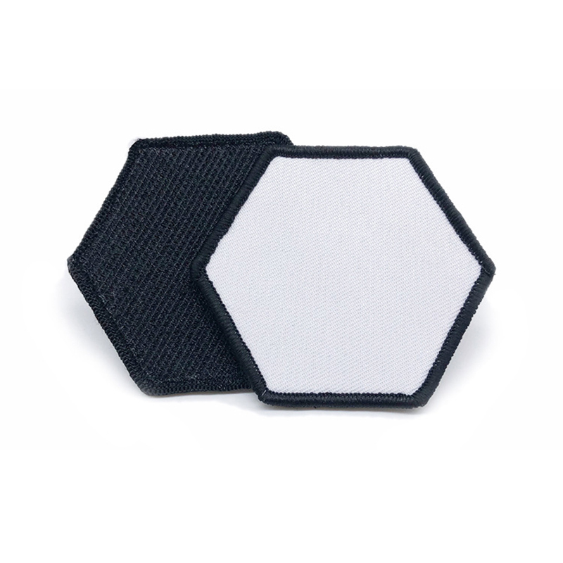 3 'x 3' vierkante sublimatie kunstleren patches met lijm