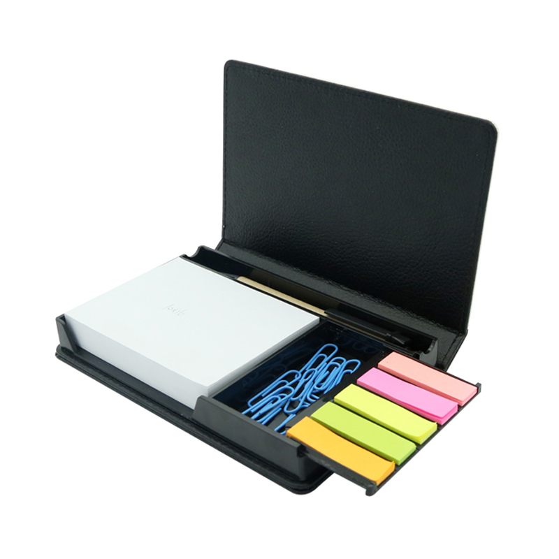 Sublimatie kunstleer Sticky Notes Box - Rechthoek