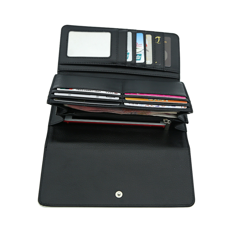 Sublimatie kunstleer driebladige portemonnee Sublimatie kunstleer driebladige portemonnee