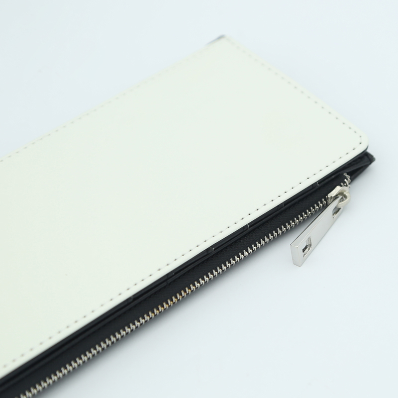 Sublimatie kunstleer tweevoudige portemonnee - lang
