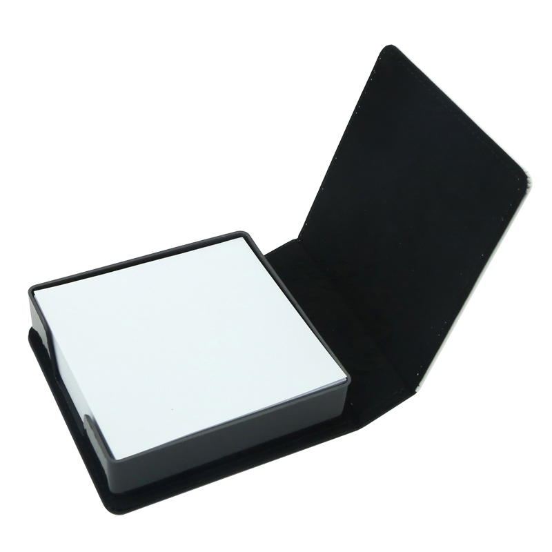 Sublimatie kunstleer Sticky Notes Box - Vierkant