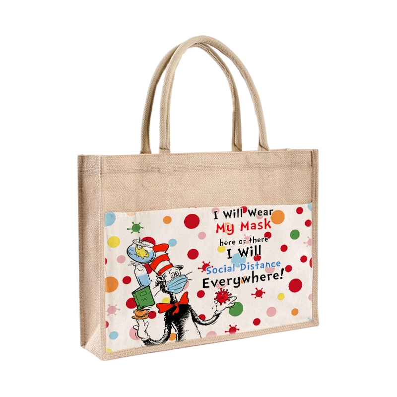 Sublimatie jute tas