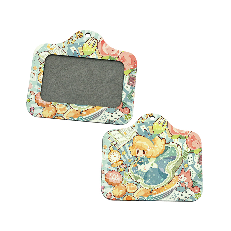 Sublimatie kunstleren ID-badgehouder - horizontaal